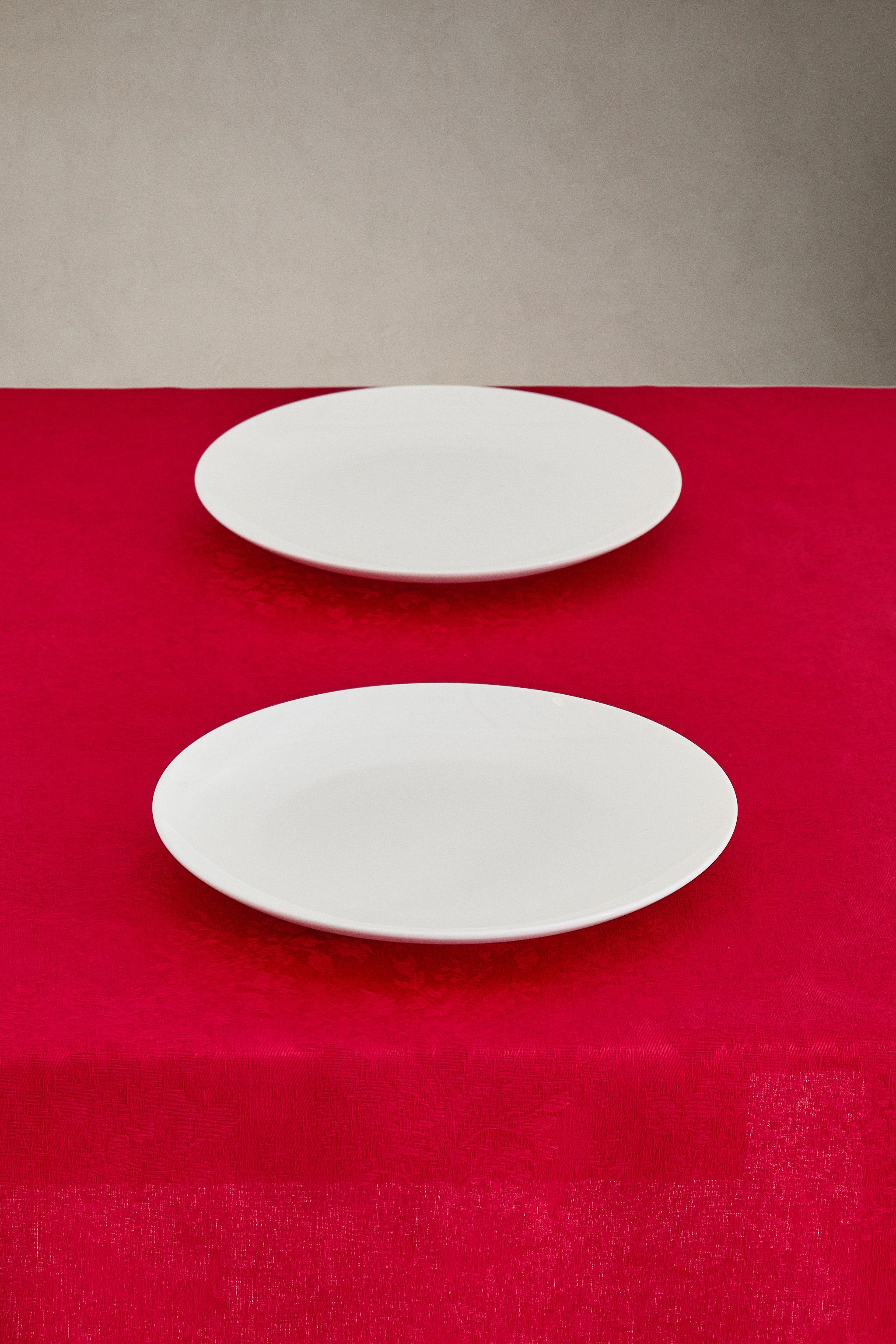 NAPPE COTON JACQUARD BRANCHES NOËL